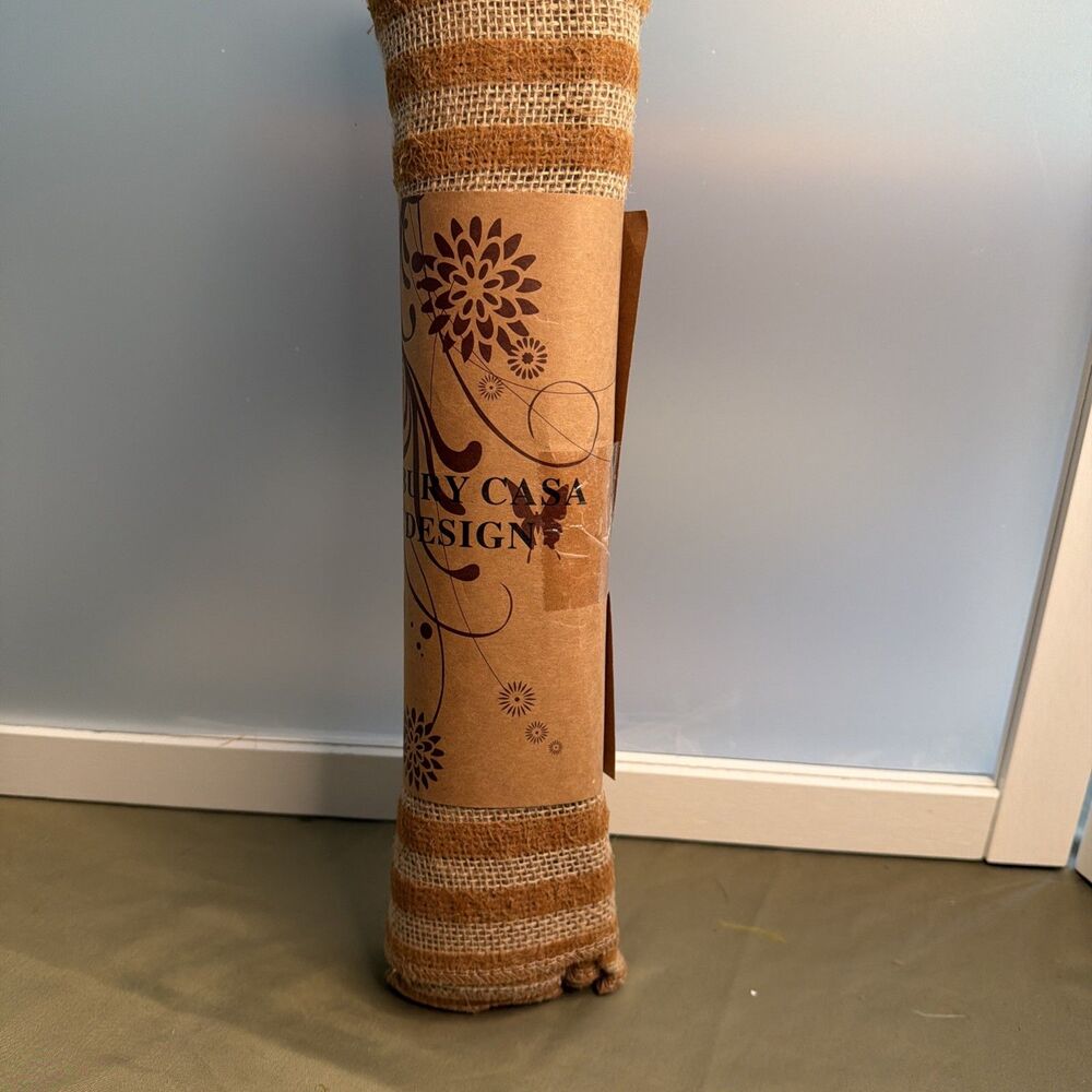 Chambers Casa Designs Jute Fabric Roll New